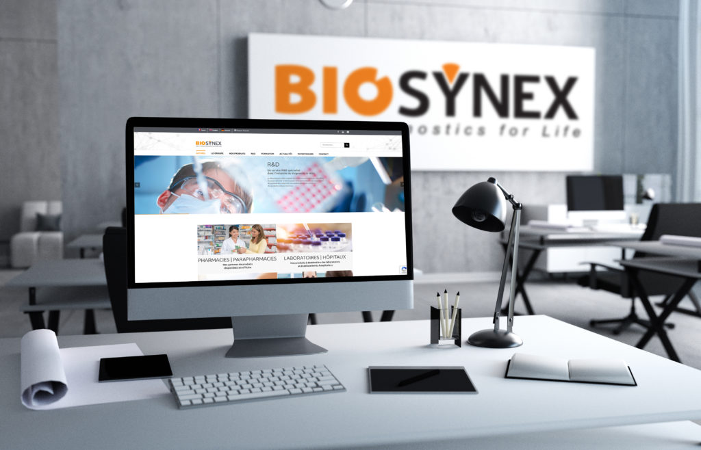 website groupe biosynex